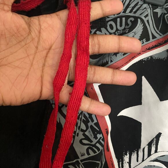 Famous stars and straps red and black shorts - Picture 4 of 9